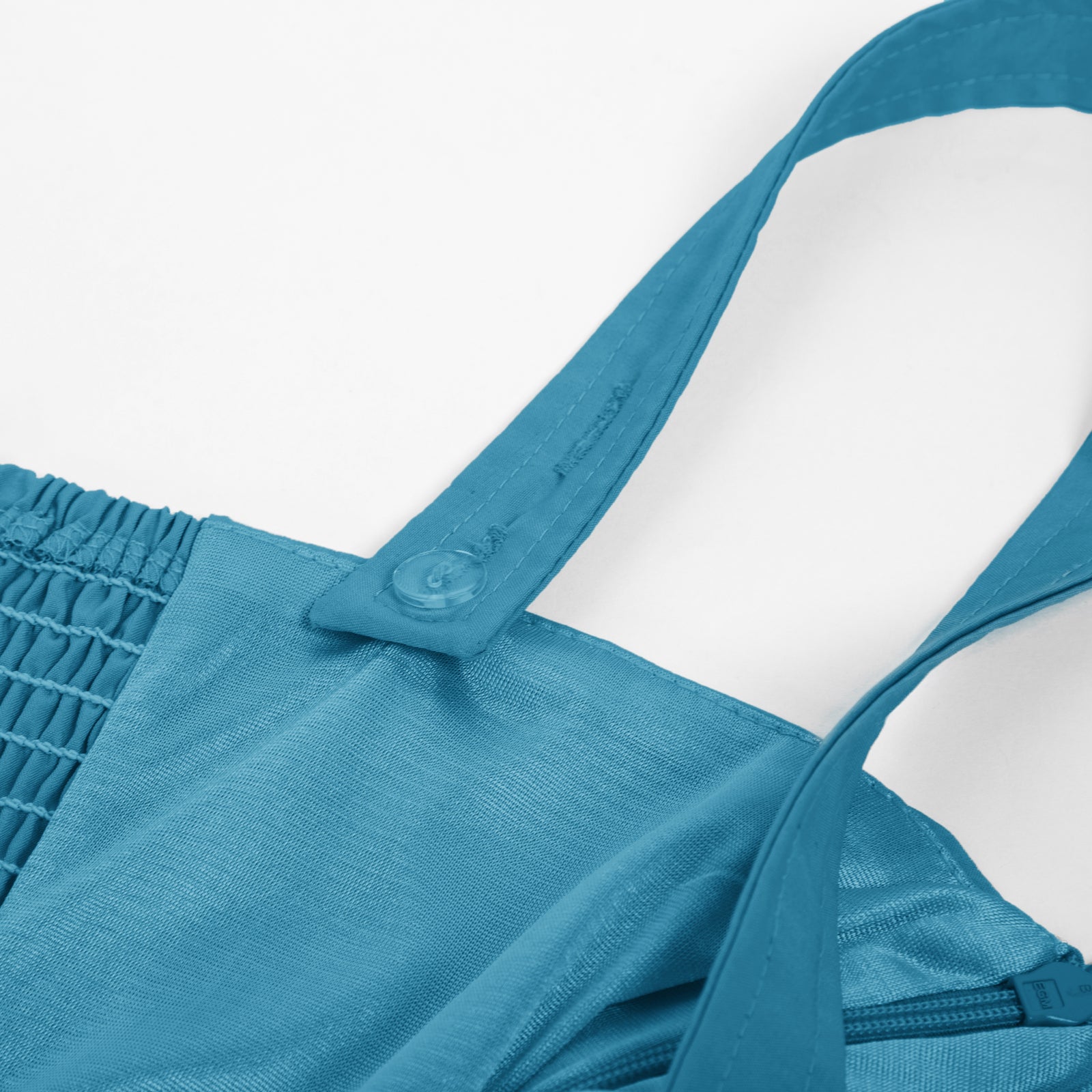 belle poque Vintage Two-Way Defined Waist Dress Ruched Bodice Flared A-Line Dress