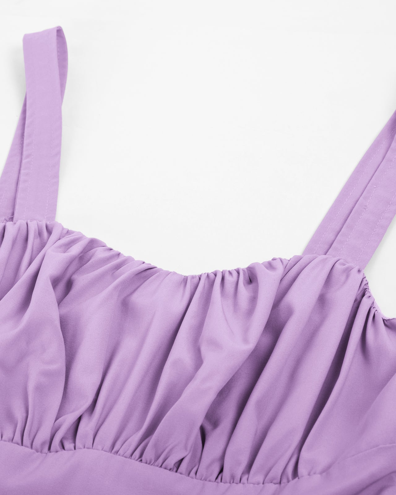 belle poque Vintage Two-Way Defined Waist Dress Ruched Bodice Flared A-Line Dress