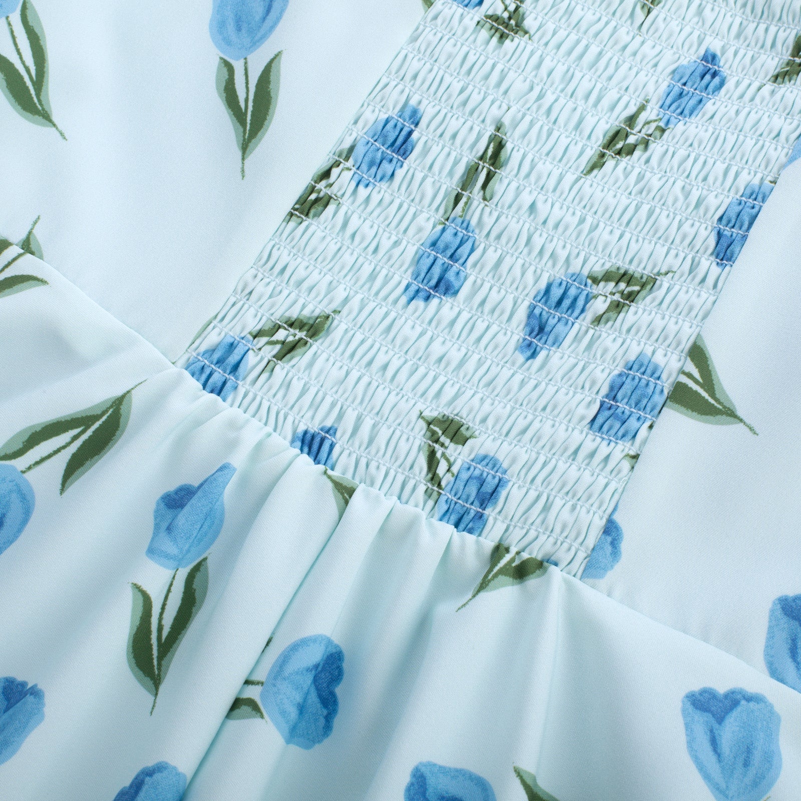 belle poque Vintage Two-Way Defined Waist Dress Ruched Bodice Flared A-Line Dress