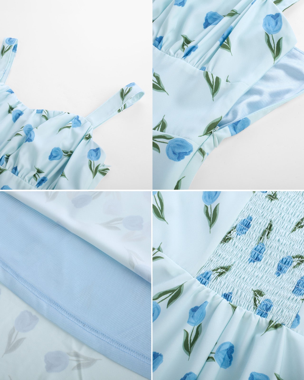 belle poque Vintage Two-Way Defined Waist Dress Ruched Bodice Flared A-Line Dress