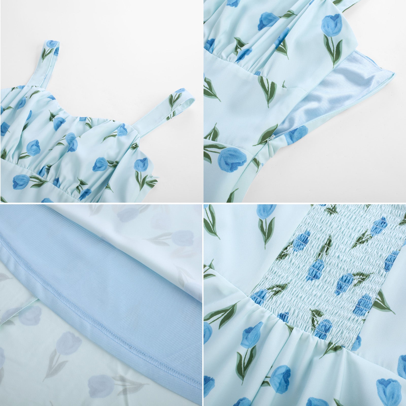 belle poque Vintage Two-Way Defined Waist Dress Ruched Bodice Flared A-Line Dress