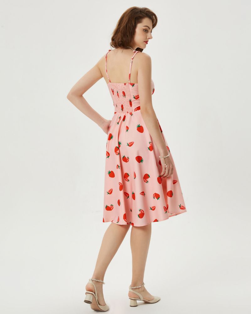 belle poque Summer Slip Dresses for Women Spaghetti Strap Midi Sun Dress Cute Casual Dress with Pockets