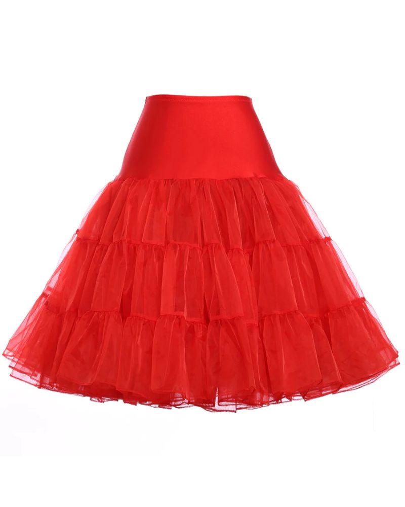 belle poque Retro Dress Vintage Dress Crinoline Petticoat Underskirt