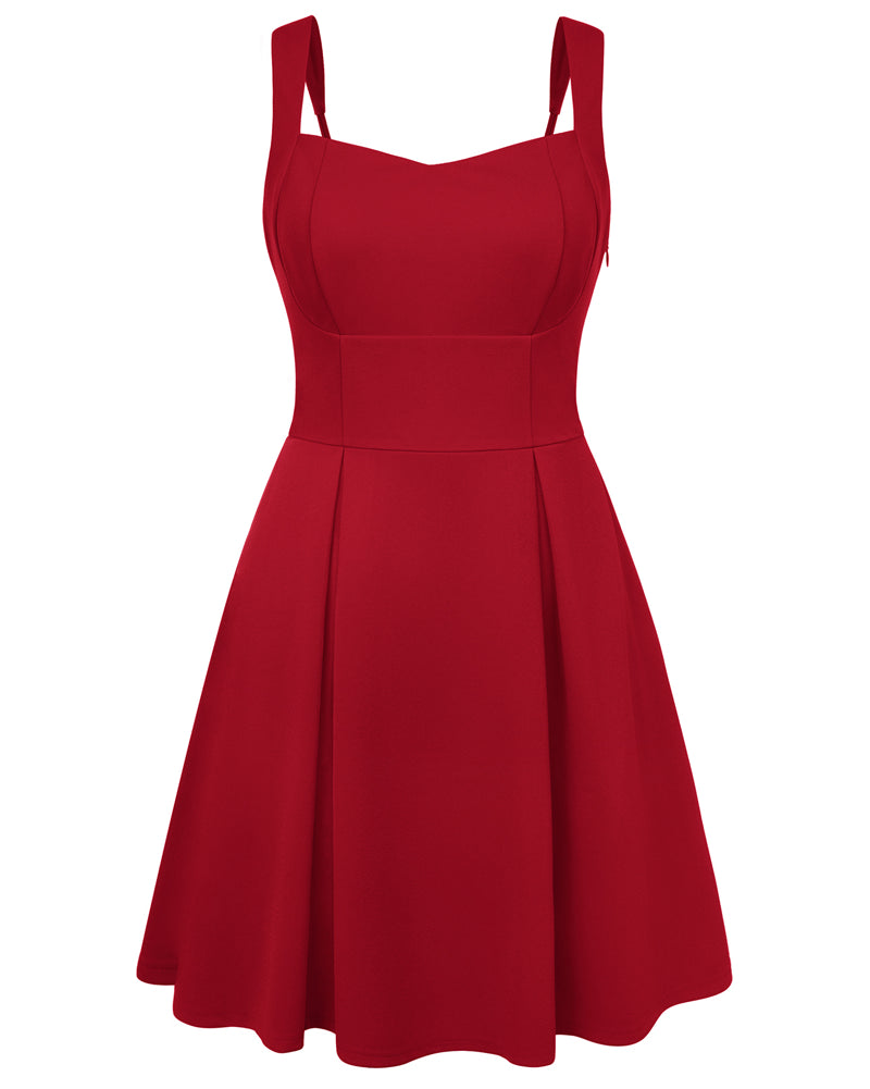 belle poque 2026 Women Graduation Dress with Pockets Short Bow Cocktail Party Dresses Red