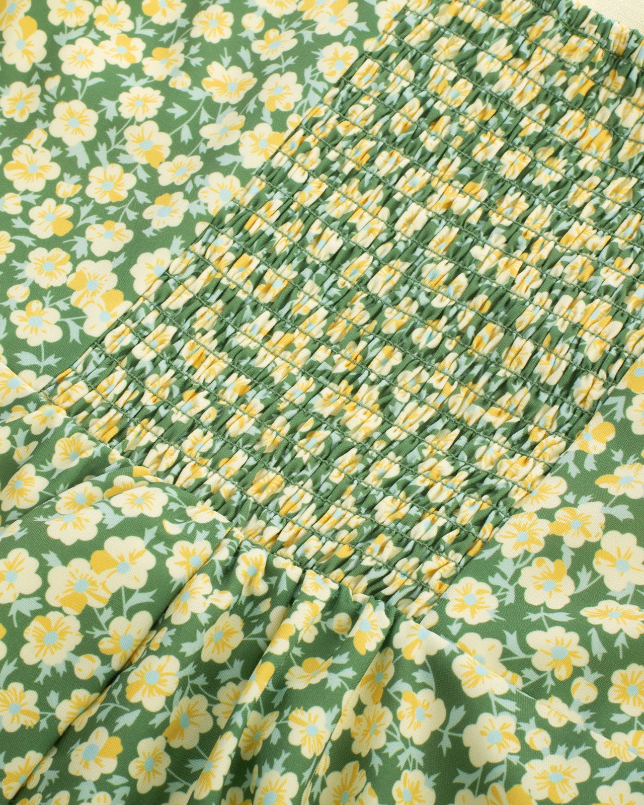 belle poque Vintage Two-Way Defined Waist Dress Ruched Bodice Flared A-Line Dress