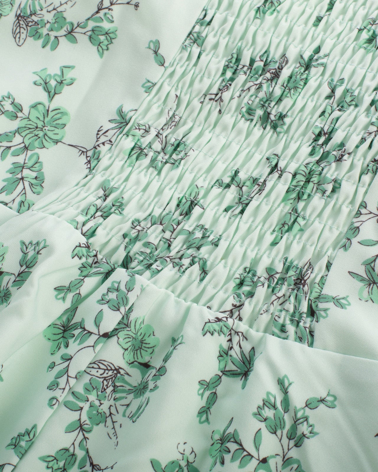 belle poque Vintage Two-Way Defined Waist Dress Ruched Bodice Flared A-Line Dress