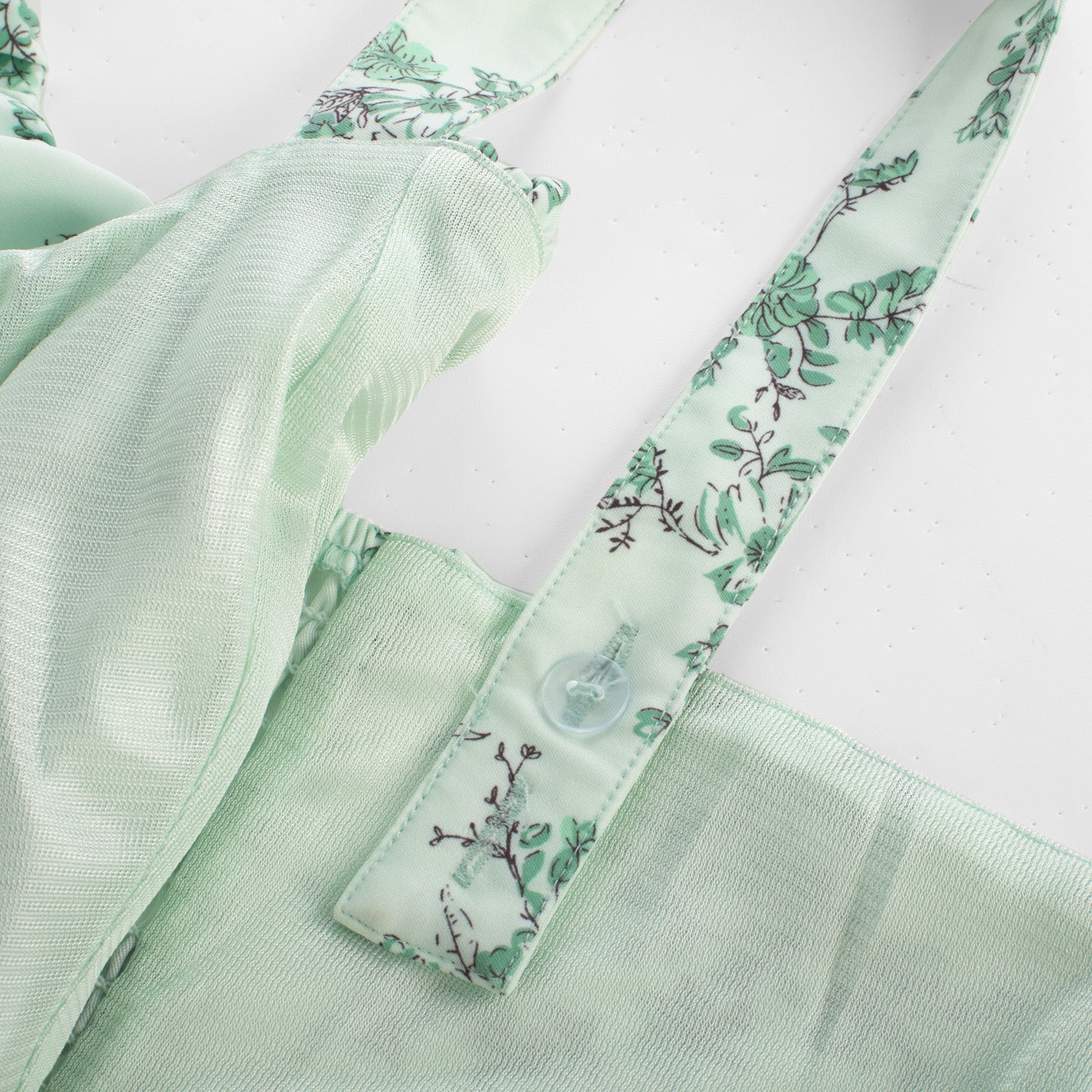 belle poque Vintage Two-Way Defined Waist Dress Ruched Bodice Flared A-Line Dress