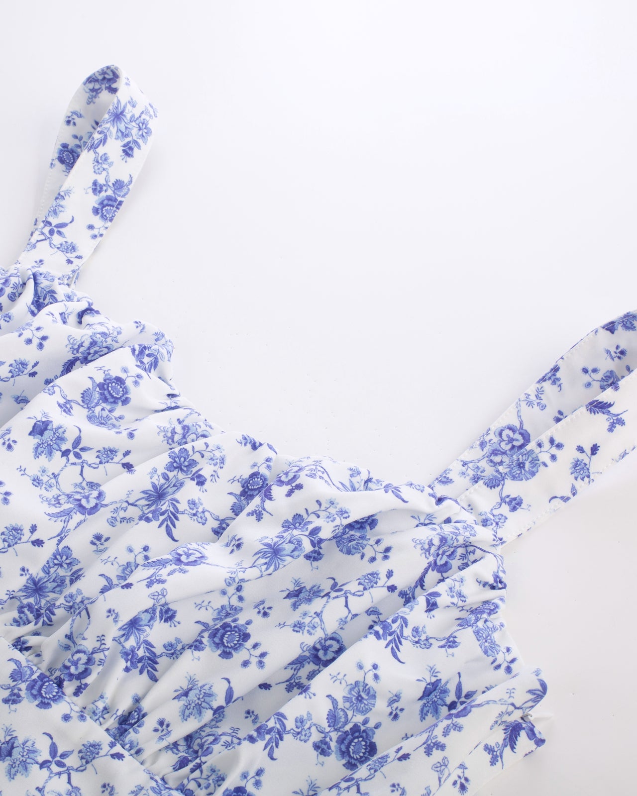 belle poque Vintage Two-Way Defined Waist Dress Ruched Bodice Flared A-Line Dress