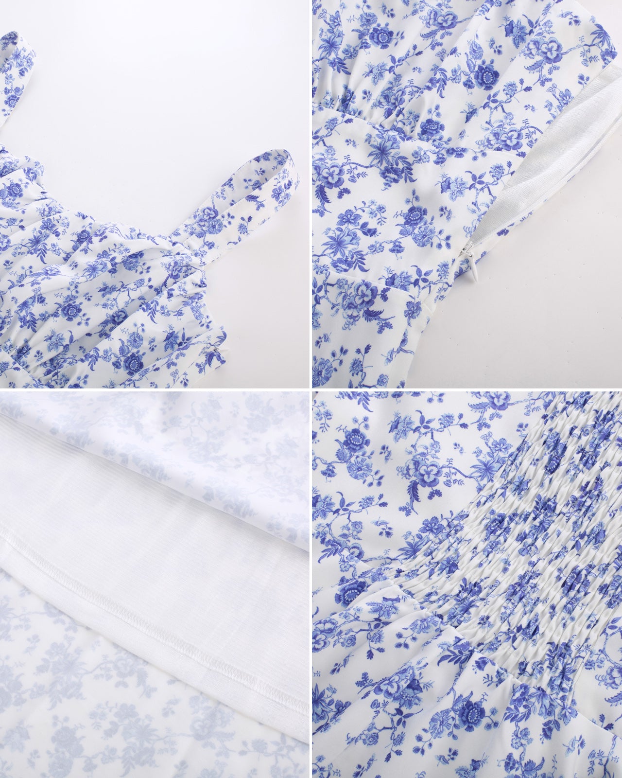 belle poque Vintage Two-Way Defined Waist Dress Ruched Bodice Flared A-Line Dress