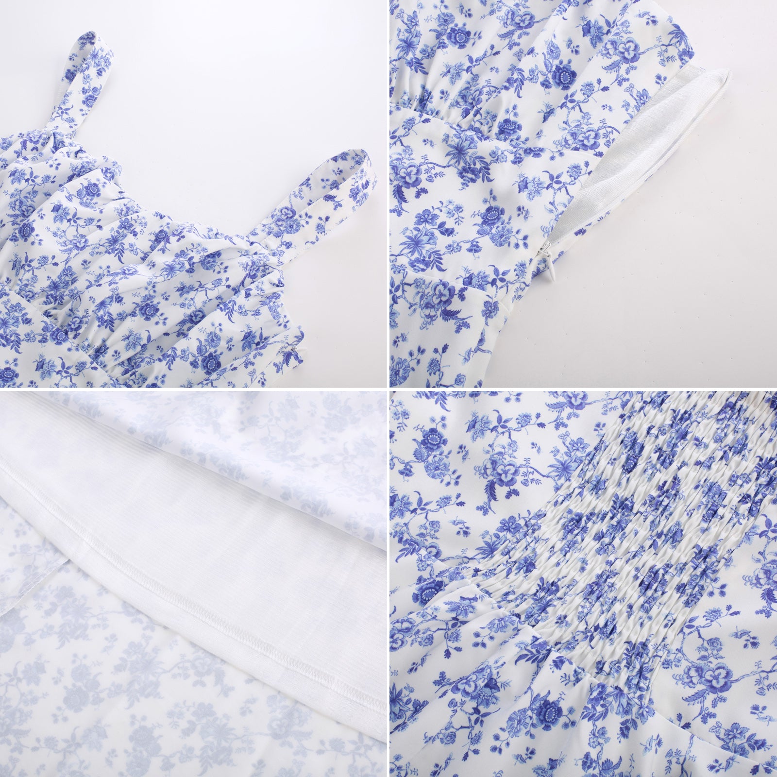 belle poque Vintage Two-Way Defined Waist Dress Ruched Bodice Flared A-Line Dress