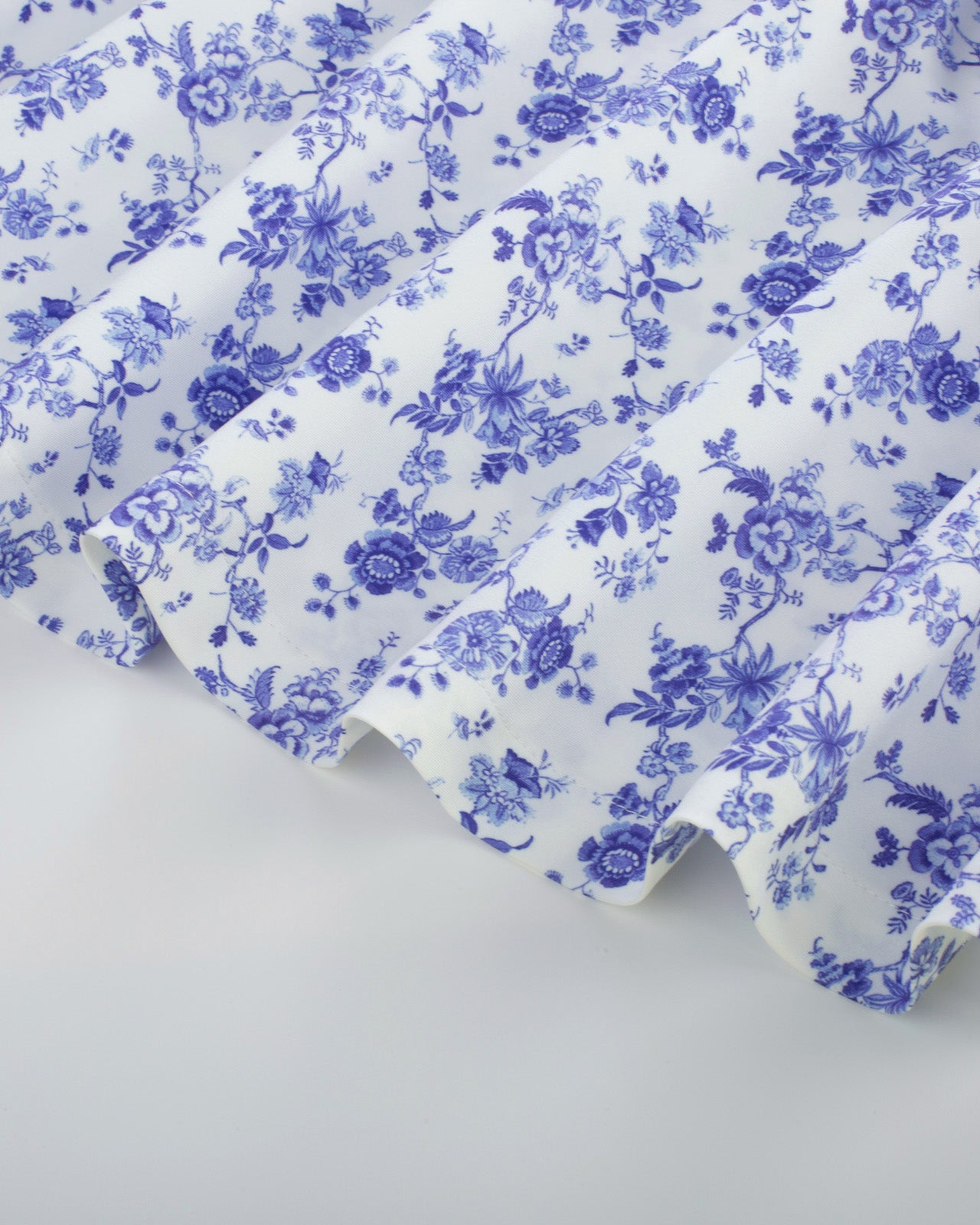 belle poque Pleated Buttons Decorated Elastic Waist High Waist Swing A-Line Skirt with Pockets