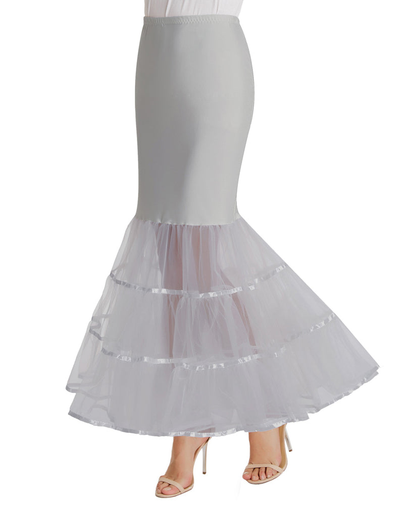 belle poque Vintage Dress Crinoline Underskirt Mermaid Wedding Dress Petticoat