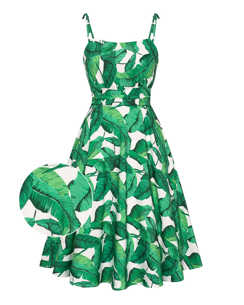 belle poque Summer Slip Dresses for Women Spaghetti Strap Midi Sun Dress Cute Casual Dress with Pockets