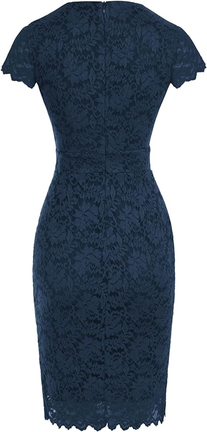 belle poque Cocktail Dress for Women Lace Dress for Wedding Guest Business Casual Dresses