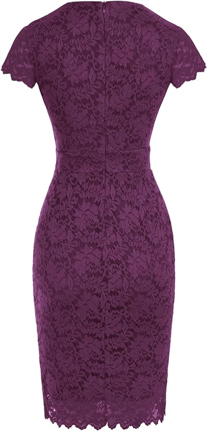 belle poque Cocktail Dress for Women Lace Dress for Wedding Guest Business Casual Dresses