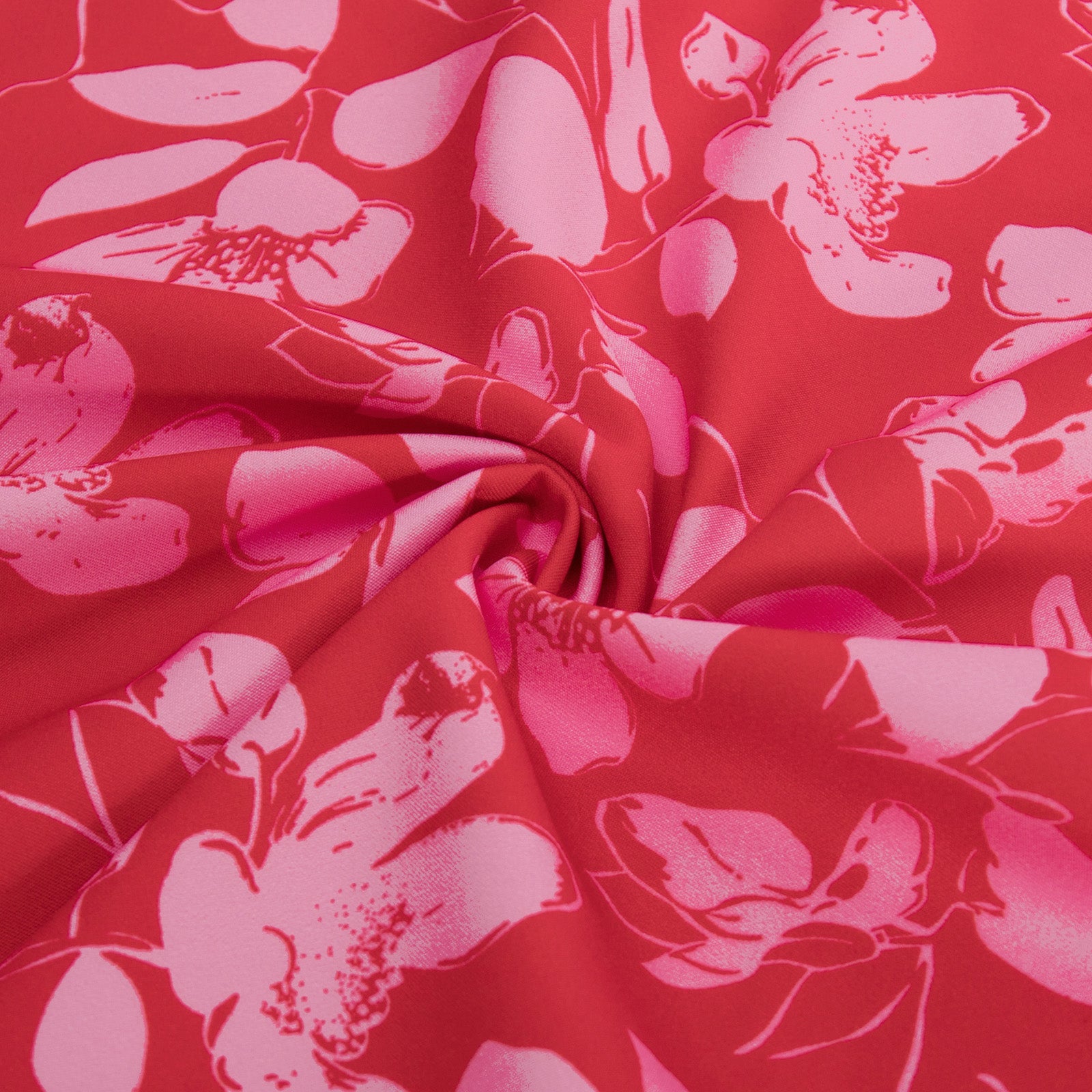 belle poque Floral Patterns Women's High Waist Bow Decorated A-Line Pockets Skirt