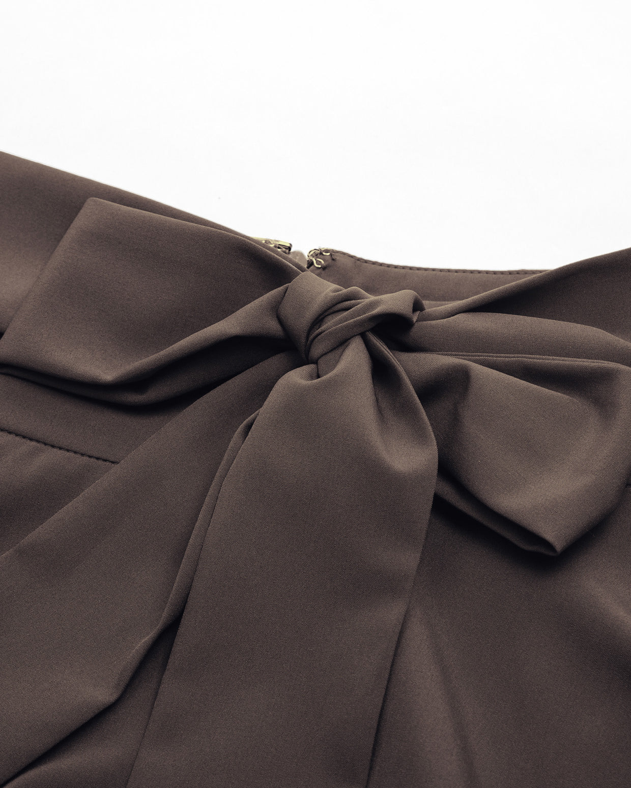 belle poque Floral Patterns Women's High Waist Bow Decorated A-Line Pockets Skirt