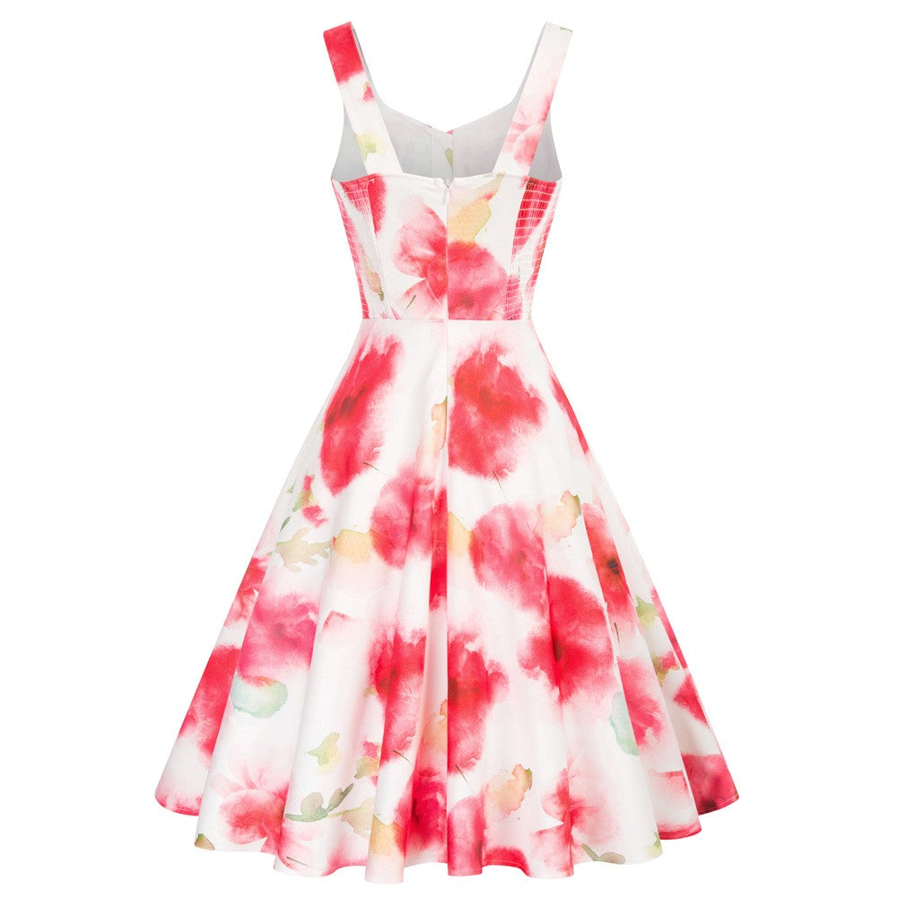 belle poque 1950s Retro Vintage Sleeveless Homecoming Dresses Cocktail Party