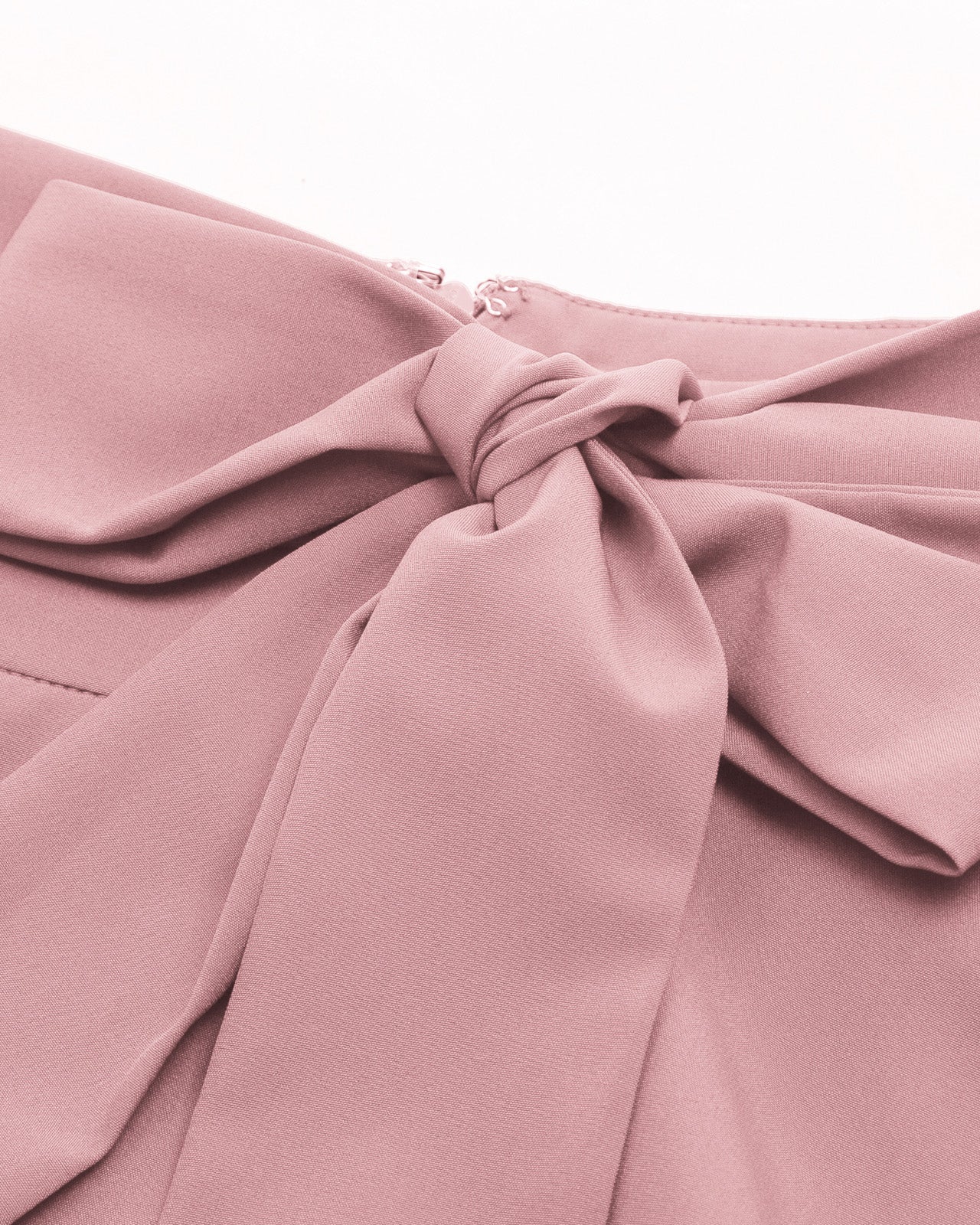 belle poque Floral Patterns Women's High Waist Bow Decorated A-Line Pockets Skirt