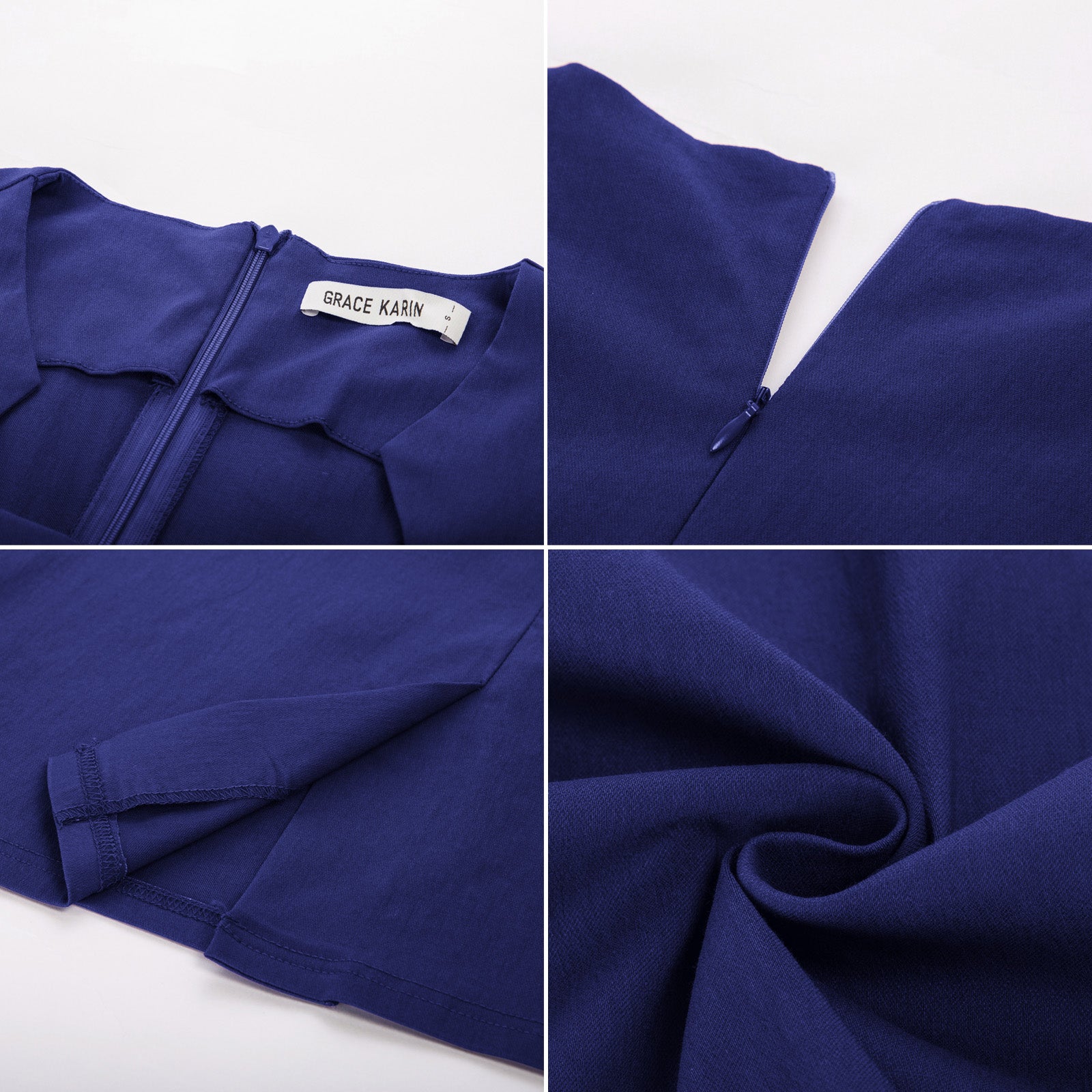 belle poque Vintage Cap Sleeve High Stretchy Hips-Wrapped Bodycon Pencil Dress