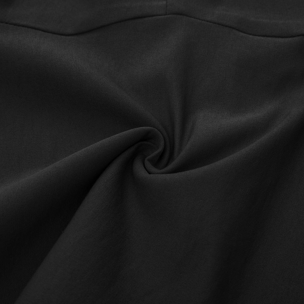 belle poque Houndstooth Mermaid Hem Shirred Detail Pencil Skirt with Belt