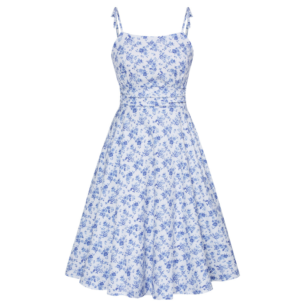 belle poque 2026 Summer Dresses for Women Midi Sun Dress Cute Date Casual Dress with Pockets