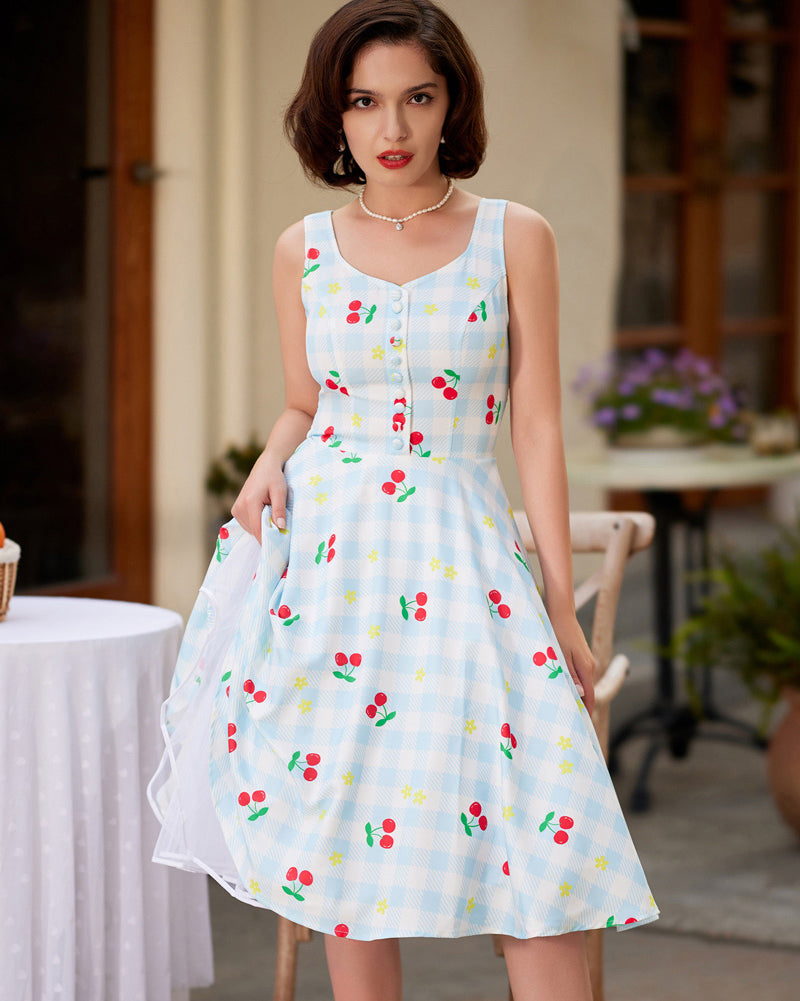 belle poque Seckill Offer⌛Halter Dresses for Wedding Guest Sweetheart Neck 1950s Vintage Dresses