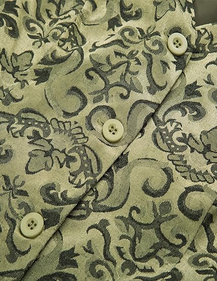 belle poque Waistcoat Vest Vintage Steampunk Dress Jacquard Jacket