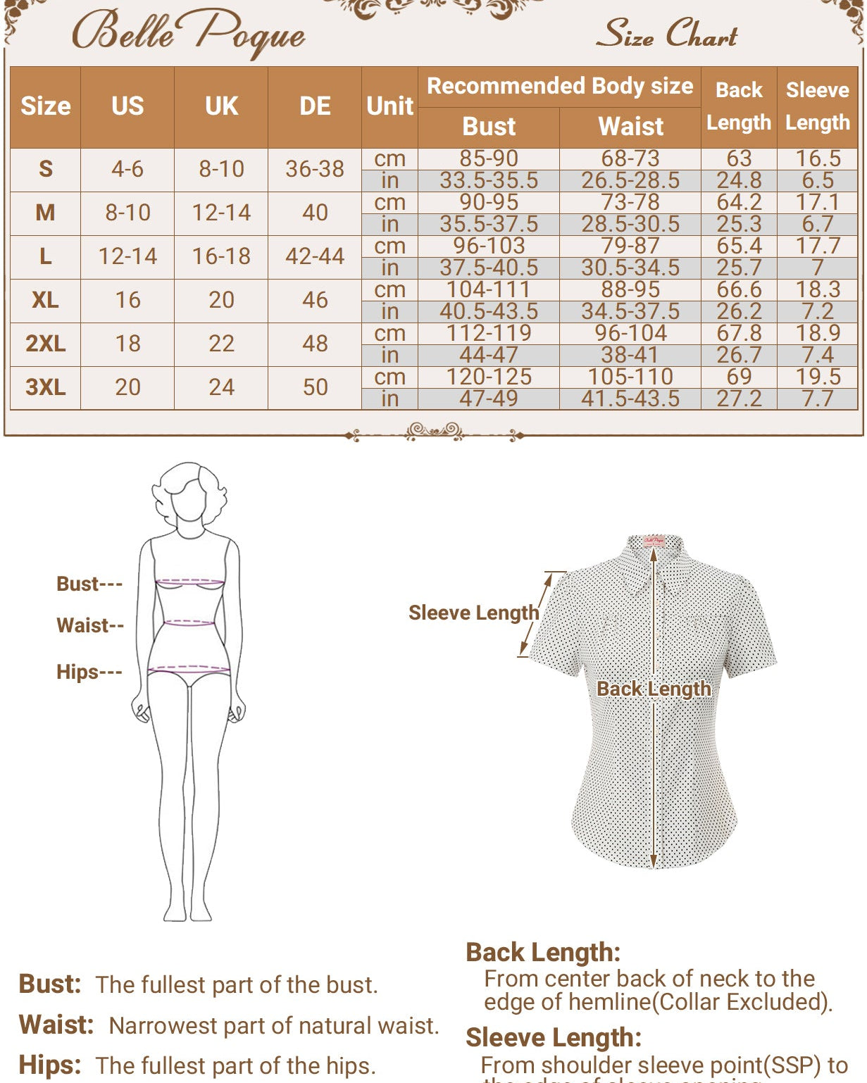 belle poque Women Retro Vintage Cherry Print Short Sleeve Square Collar Curved Hem Shirt