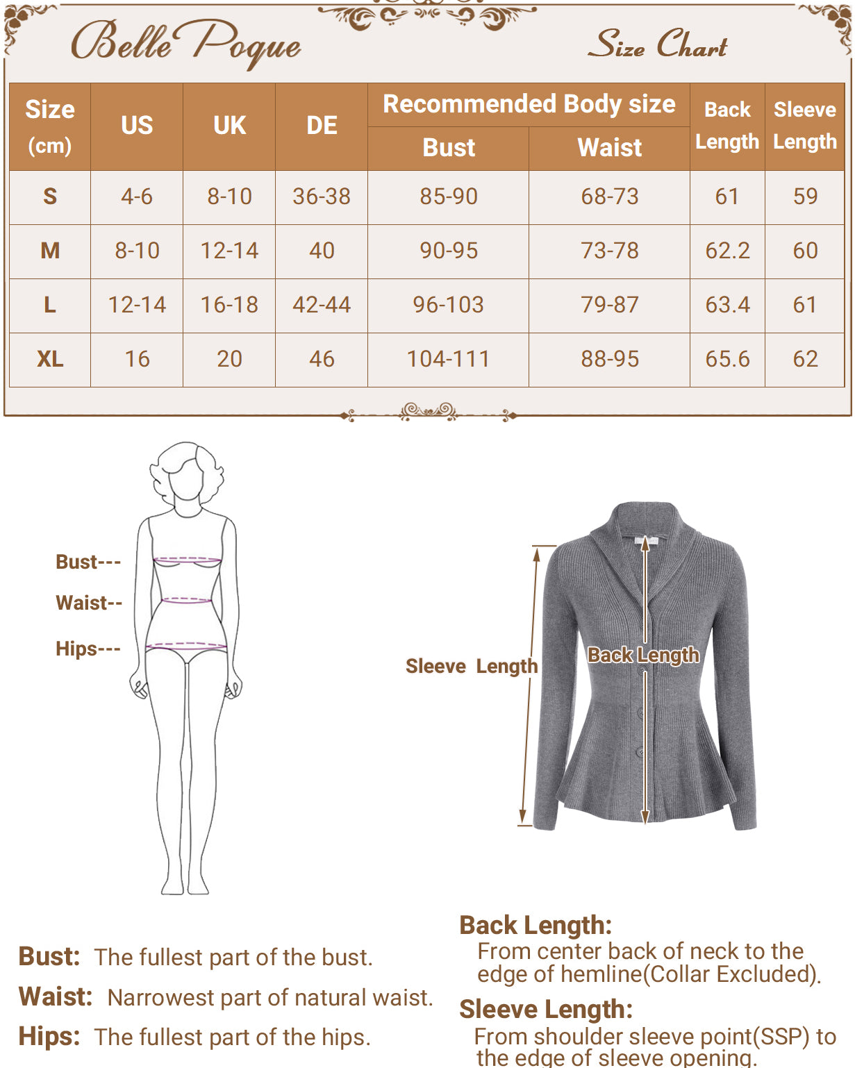 belle poque Vintage Skirts with Side Slit High Waisted Midi A-Line Flowy Skirts with Pockets