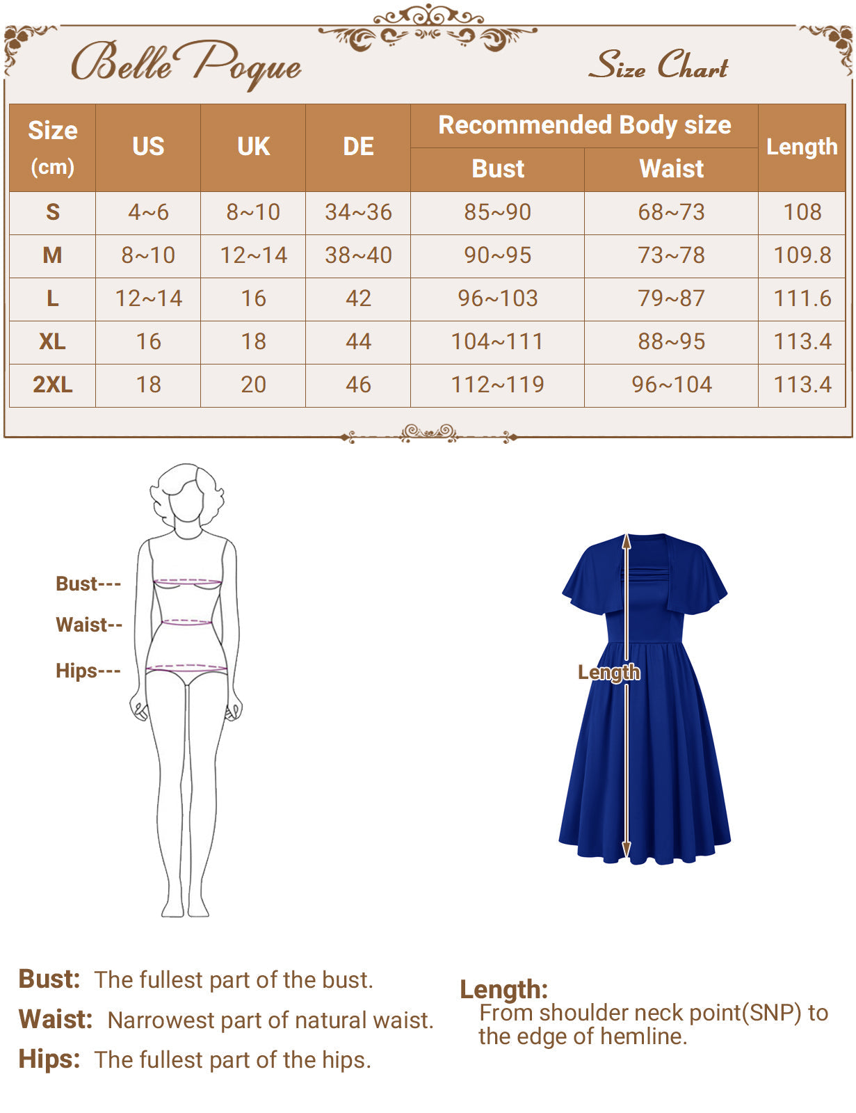 belle poque Vintage Fans Look of Vintage Square Neck Cape A-line Midi Dress Elegant Wedding Guest Cocktail Flowy Swing Dress