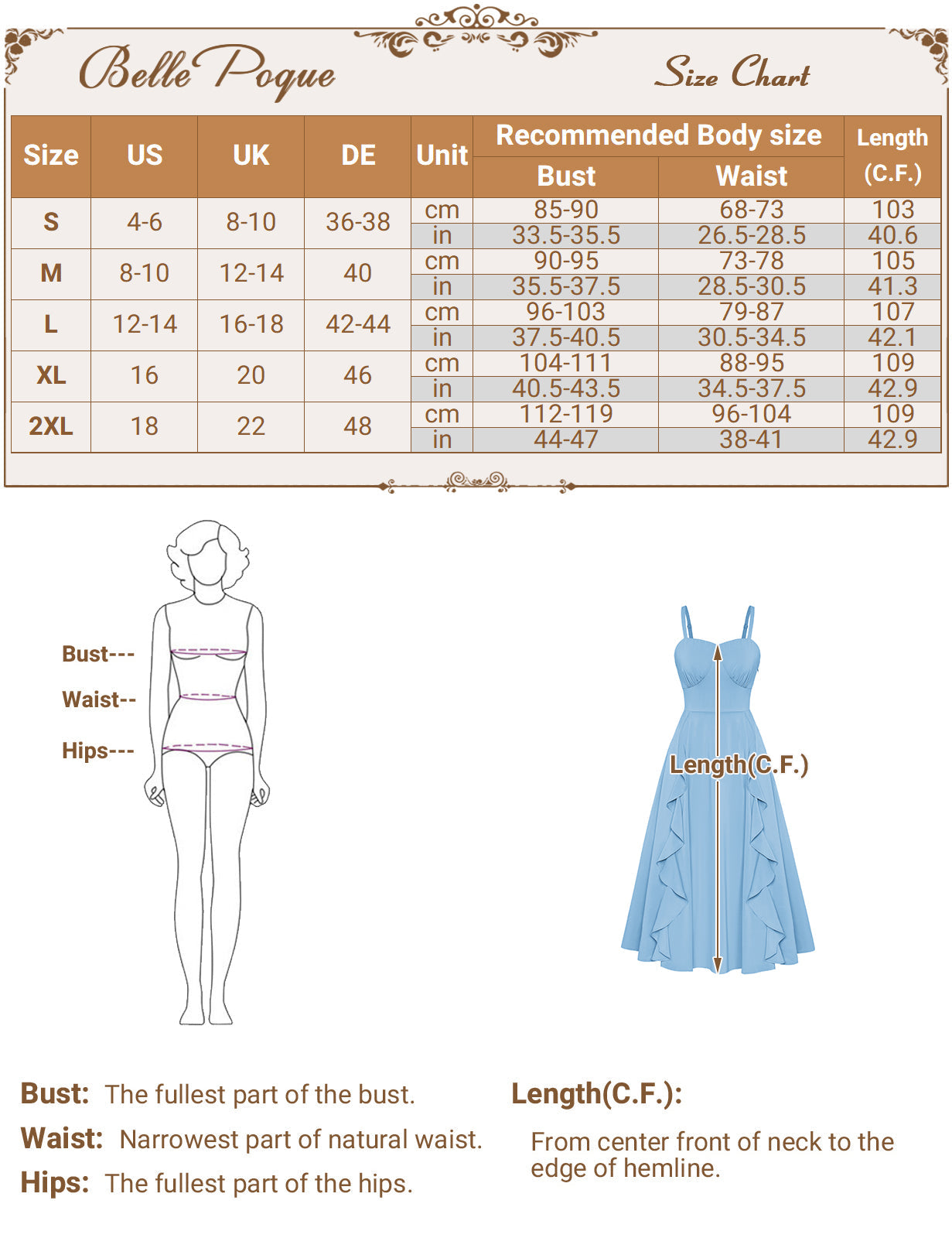 belle poque Sun Slip Dresses for Women Boho Maxi Dresses Casual Spaghetti Ruffle Dress