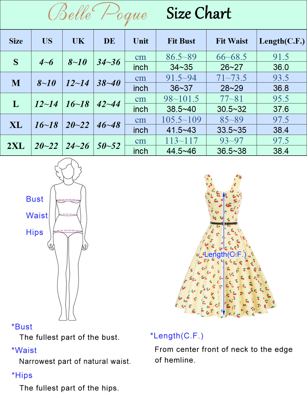 belle poque Fruit Printed Sweetheart Neck Flared 1950s Sleeveless A-Line Dress with Belt