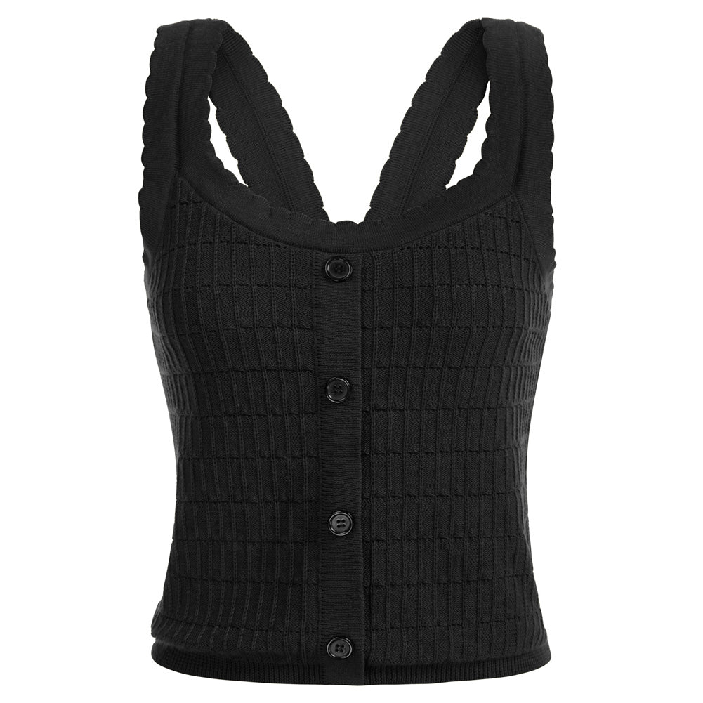 belle poque Vintage Jacquard Textured Outfits U-Neck Tops+Above Knee Skirt Knitwear