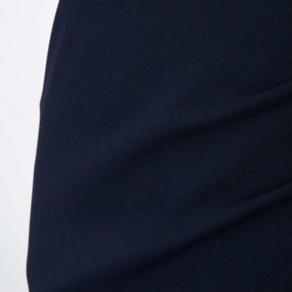 belle poque Seckill Offer⌛Vintage Wrap Front Skirt Elastic High Waist Ruched Bodycon Skirt