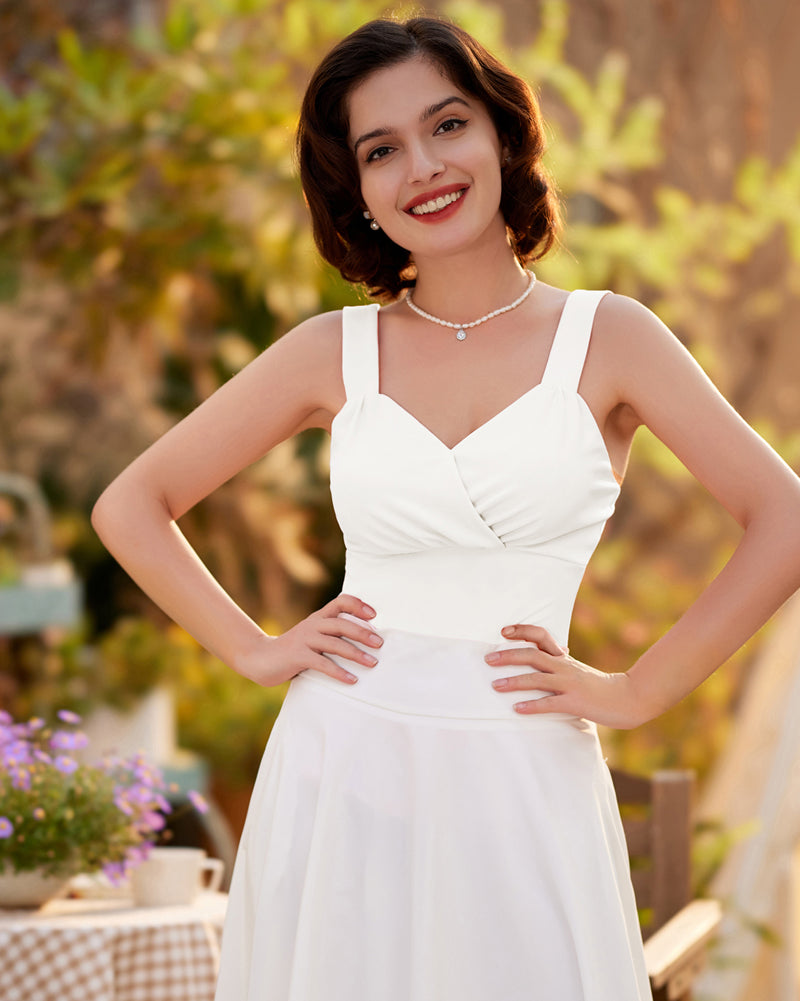 belle poque Seckill Offer⌛Solid Clolor Surplice V-Neck Tops Slim Fit Ruched Bodice Tops