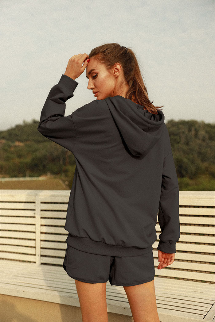 belle poque Frieeah Casual Hooded Two-piece Sets