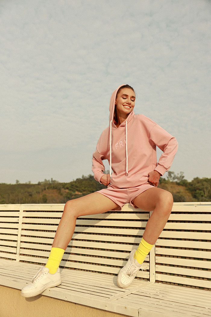 belle poque Frieeah Casual Hooded Two-piece Sets