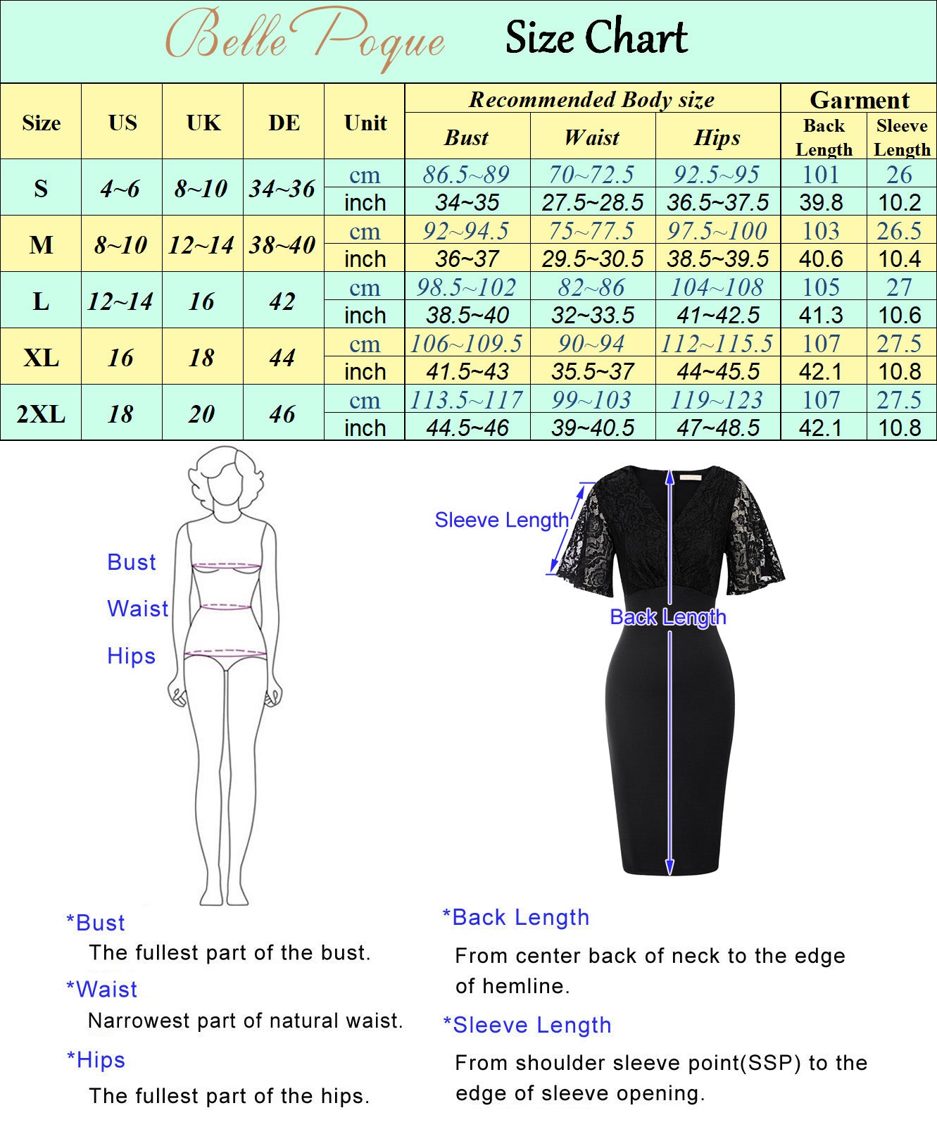 belle poque Lace Patchwork Dress Short Sleeve V-Neck Bodycon Dress