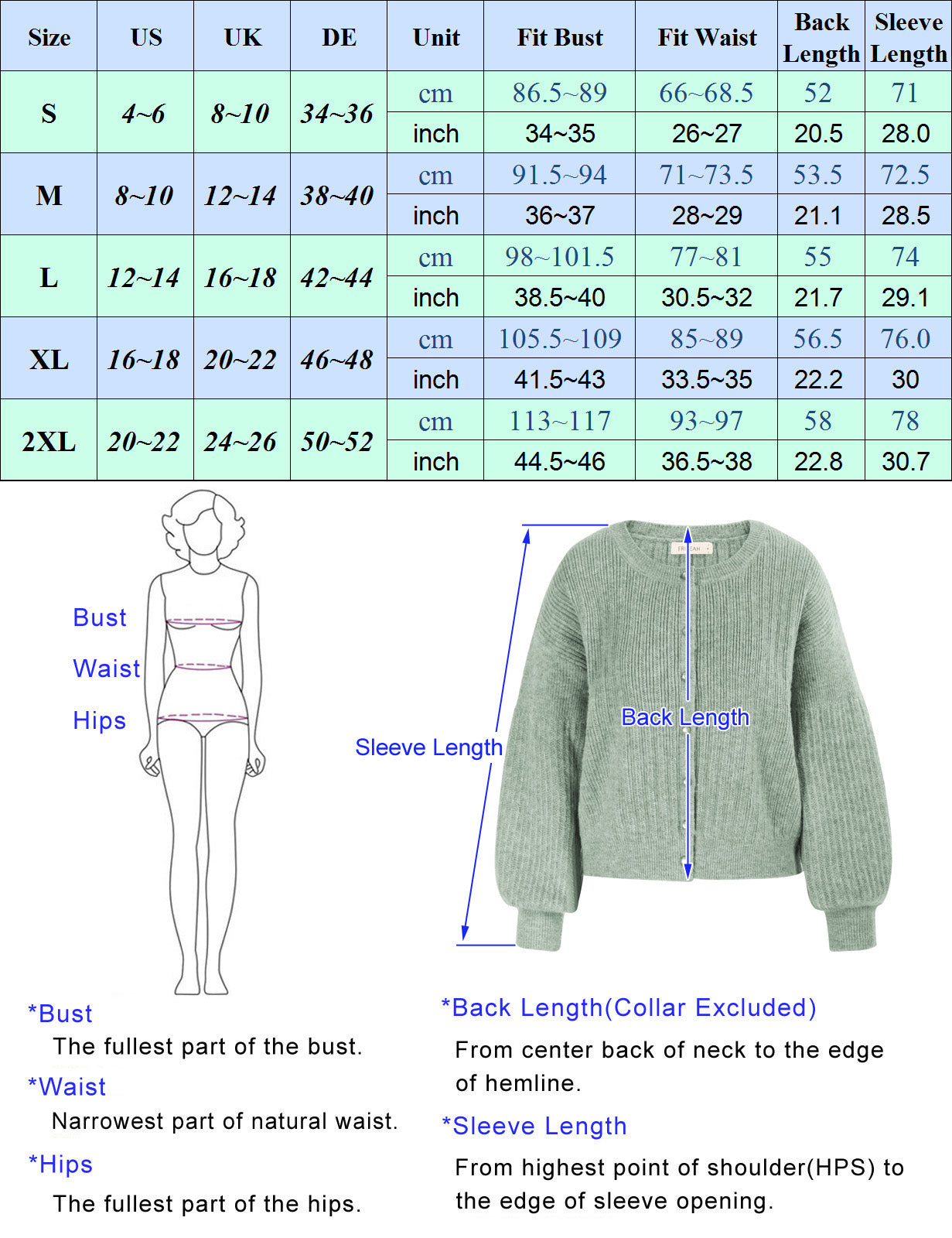 belle poque Frieeah Crew Neck Cardigan Sweater