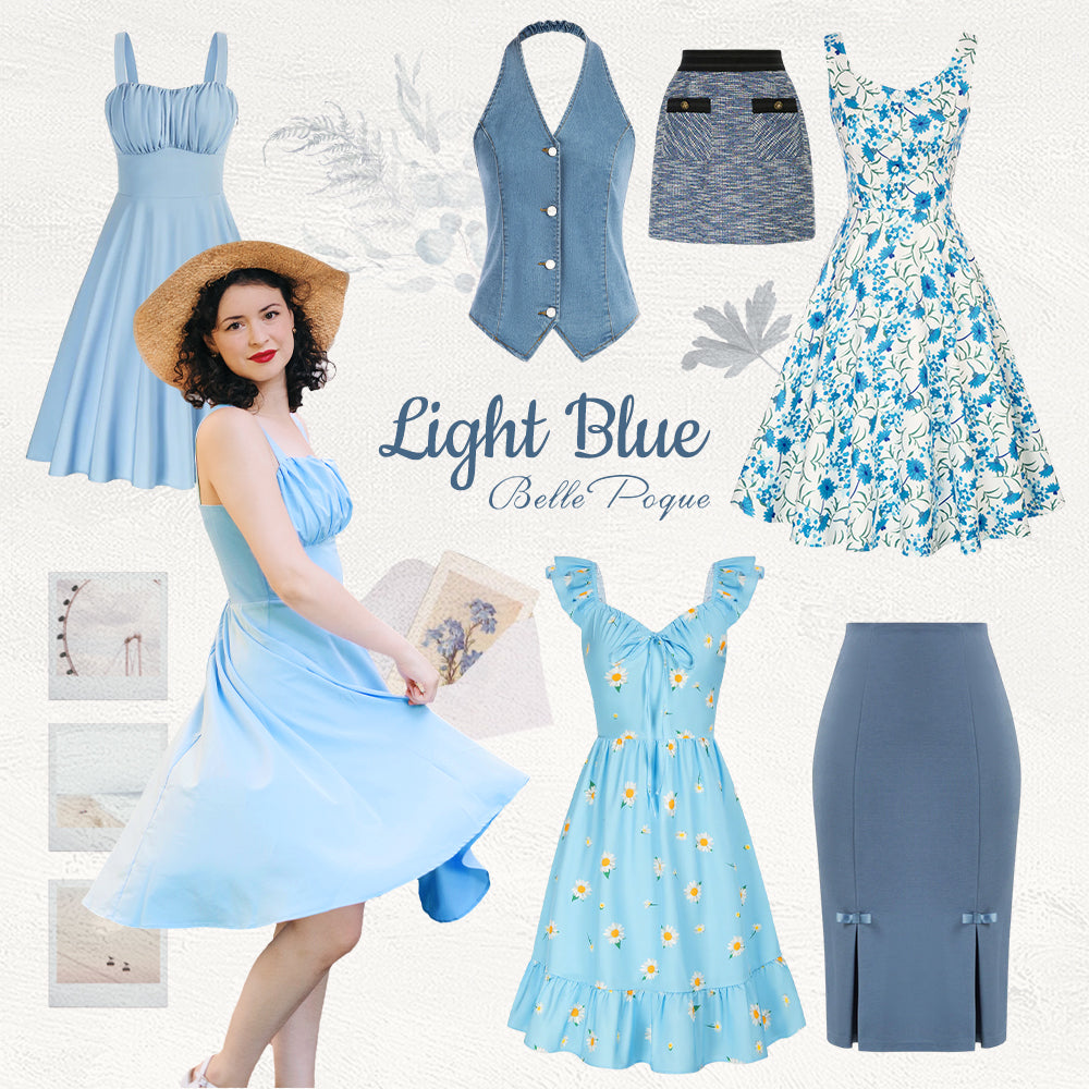 Bellepoque-Light Blue