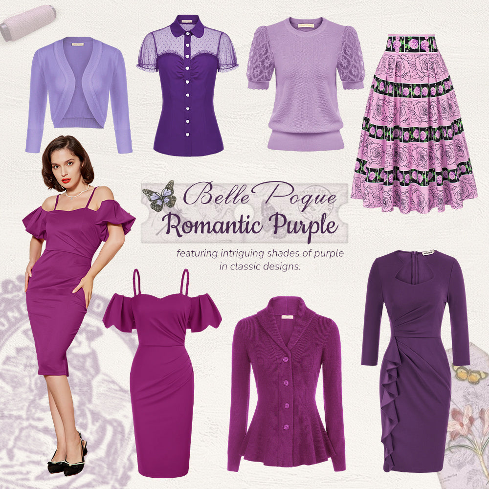 Bellepoque-Purple Style