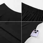 belle poque 2026 Women Spring Vintage Chiffon Skirt Below Knee Flared A-Line Skirt