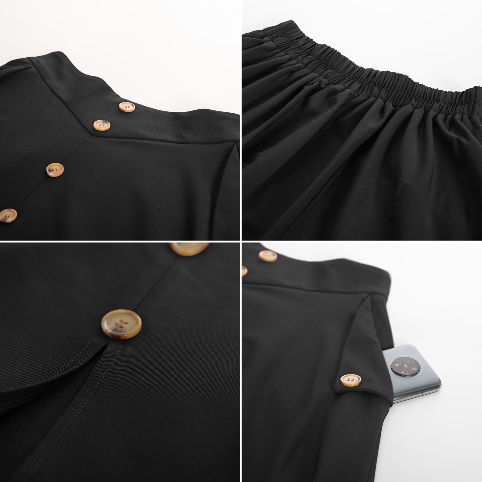 belle poque Vintage A-Line Skirt Midi Skirt Casual Skirt High Waisted Midi Party Skirt Basic A-Line Skirt