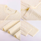 belle poque Belle Poque Women Fall Cardigan Sweater Button Up Cropped Cardigan Lightweight Crew Neck Sweater 2026