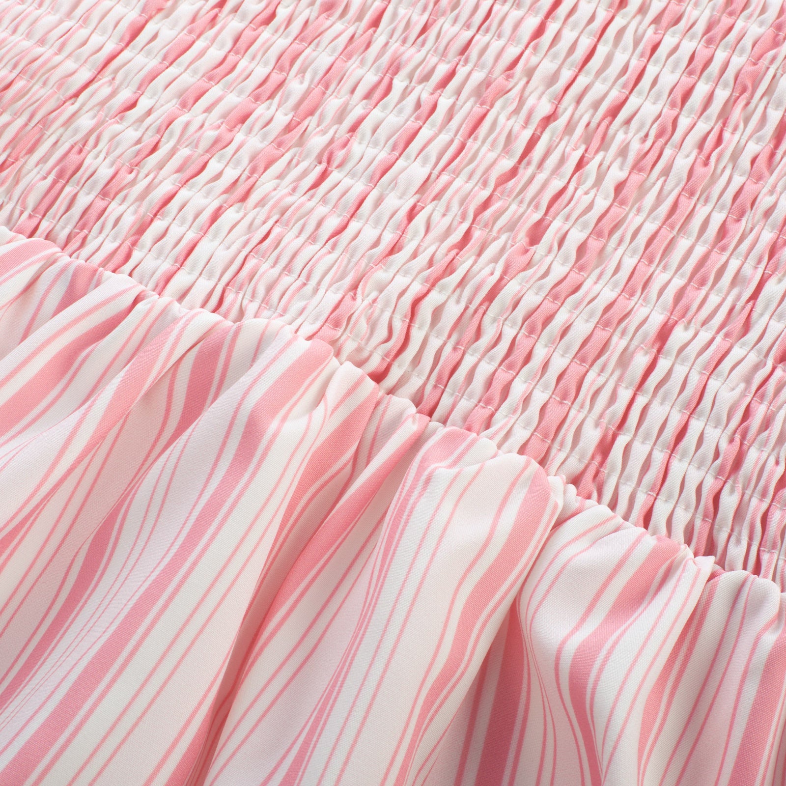 belle poque BP Women Vintage Striped Peplum Hem Tops Sleeveless Square Neck A-Line Tops