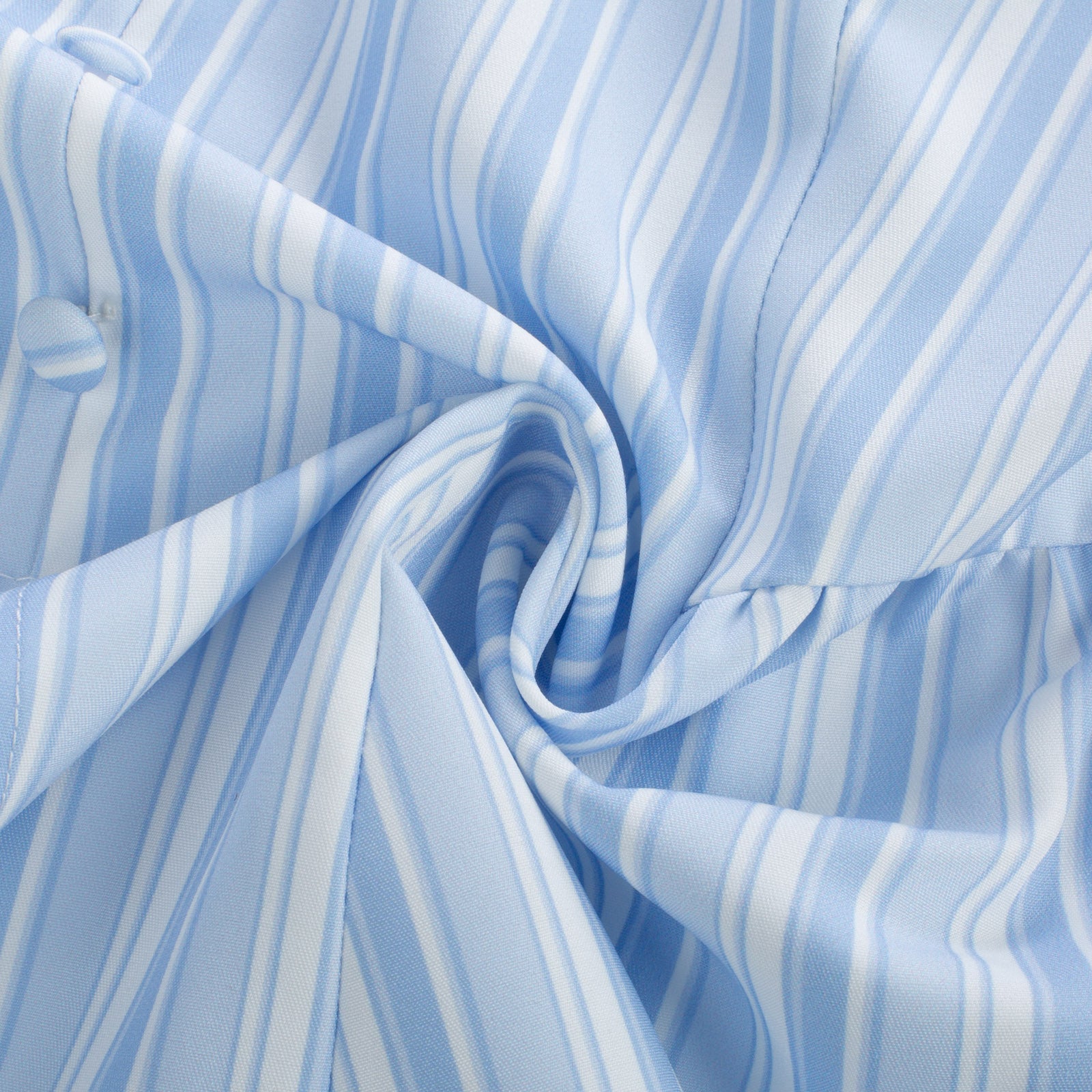 belle poque BP Women Vintage Striped Peplum Hem Tops Sleeveless Square Neck A-Line Tops