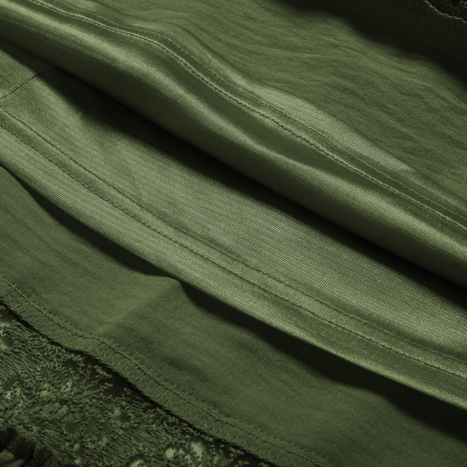 belle poque Women's Midi Skirt Boho Flowy Aline Ruffle Lace Tiered Skirt with Pockets 2025