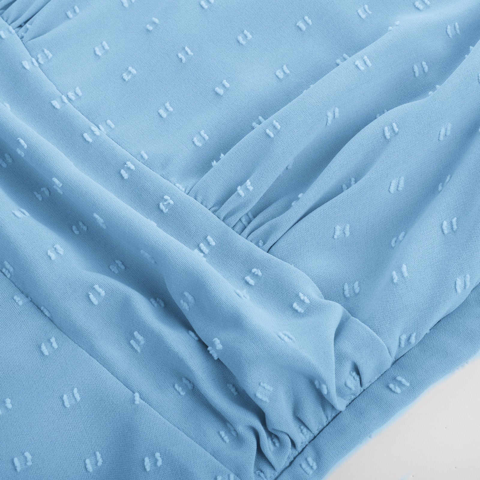 belle poque BP Women Vintage Swiss Dots Dress Spaghetti Straps Flared A-Line Dress