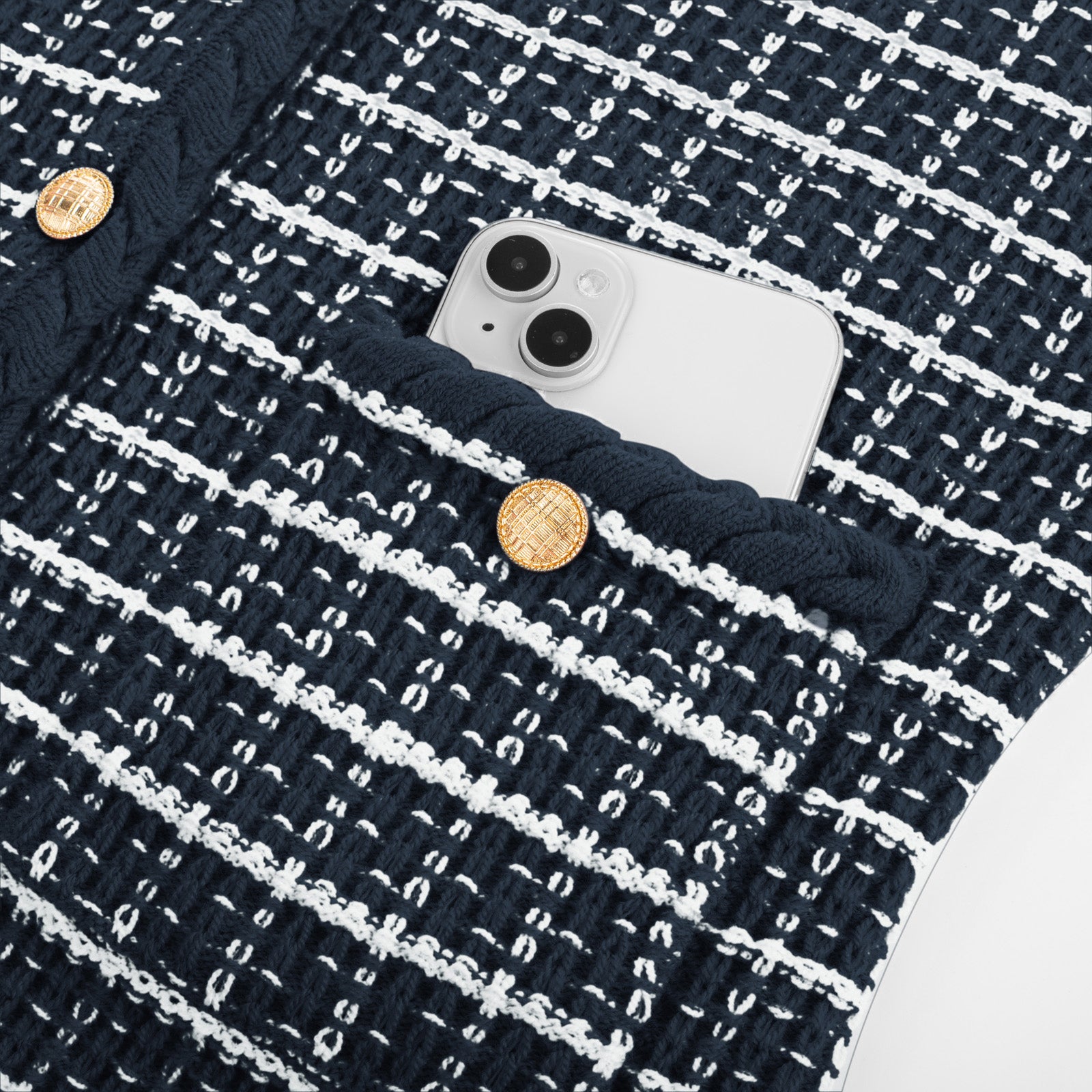 belle poque Contrast Color Cardigan Long Sleeve V-Neck Cable Knitted Sweater